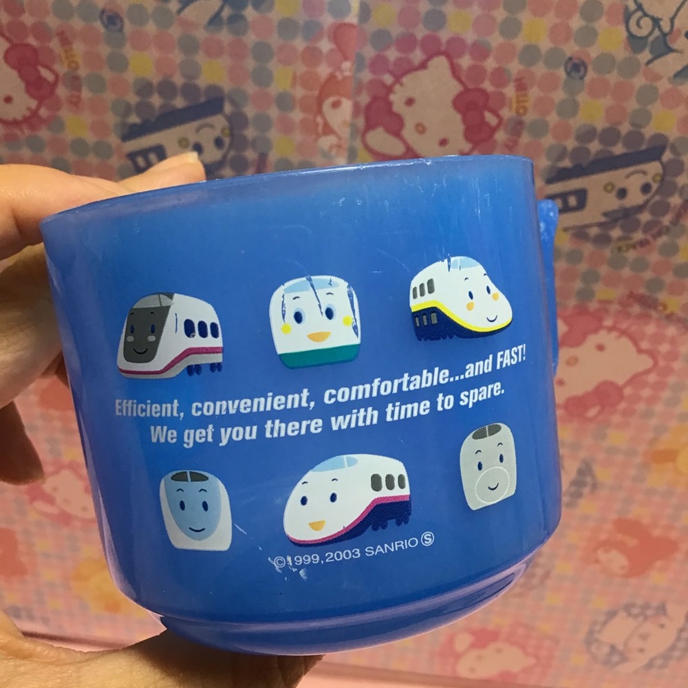 Sanrio Shinkansen cup